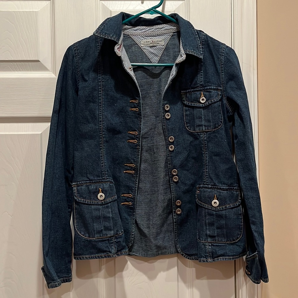 Tommy Hilfiger kids denim jacket LIKE NEW
